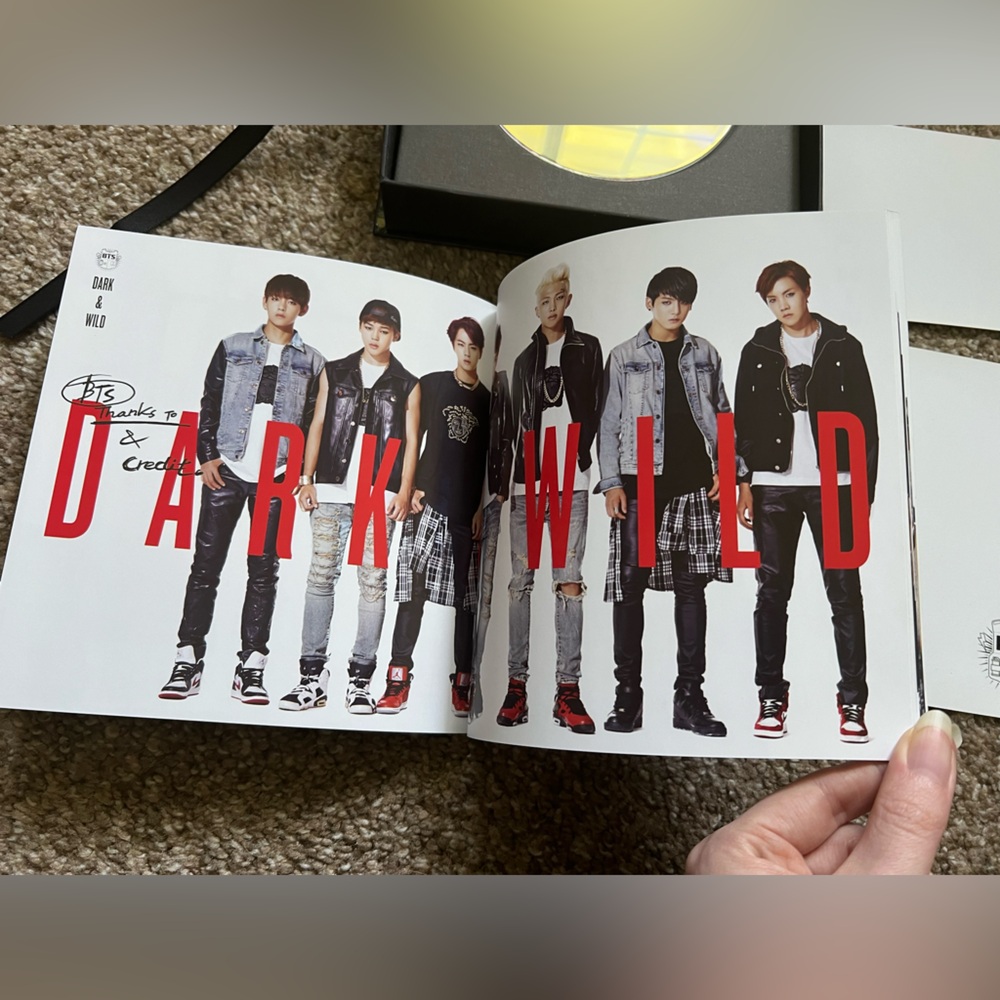 BTS Dark & Wild Album First Press Limited Inclusions Full Set J-Hope Photocard - Picture 13 of 16
